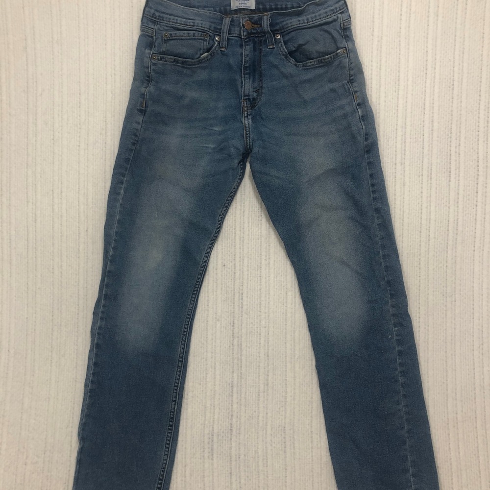 Denizen from Levis 232 Slim Straight Medium Wash Blue Jeans Mens 30x30